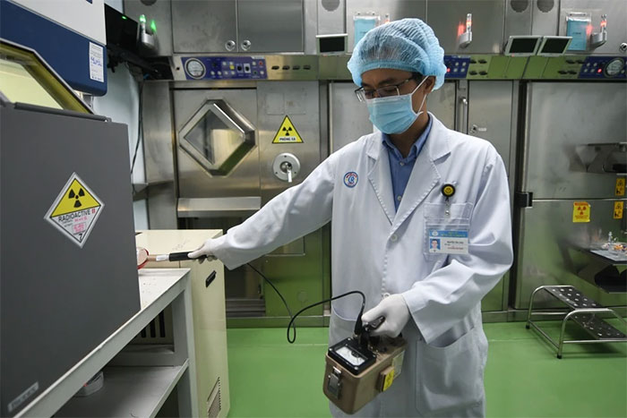Nơi pha chế thuốc phóng xạ chẩn đoán ung thư duy nhất tại Việt Nam