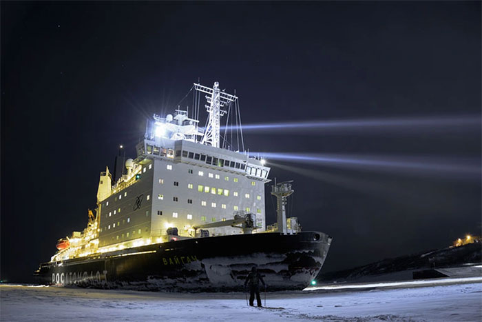 Gã khổng lồ Nga chinh phục Bắc Cực bằng lò phản ứng phá băng hạt nhân mới