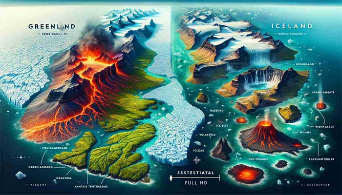 Vì sao Greenland và Iceland có tên hoàn toàn trái ngược với thực tế?