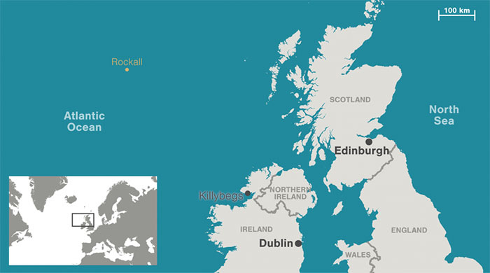  Tên gọi Rockall bắt nguồn từ tên gọi dân gian của Ireland từ thời Trung Cổ. 