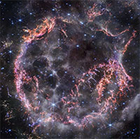 Hình ảnh chưa từng thấy về tàn dư siêu tân tinh Cassiopeia A