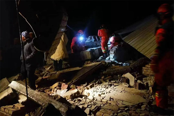 Trung tâm Mạng lưới địa chấn Trung Quốc phát hiện nguyên nhân trận động đất Cam Túc: Lỗi ngược điển hình!