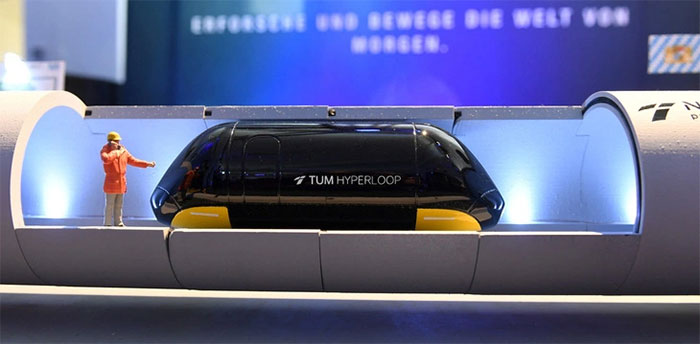 Tàu cao tốc Hyperlooptan tốc độ hơn 1.200km/h tan thành mây khói