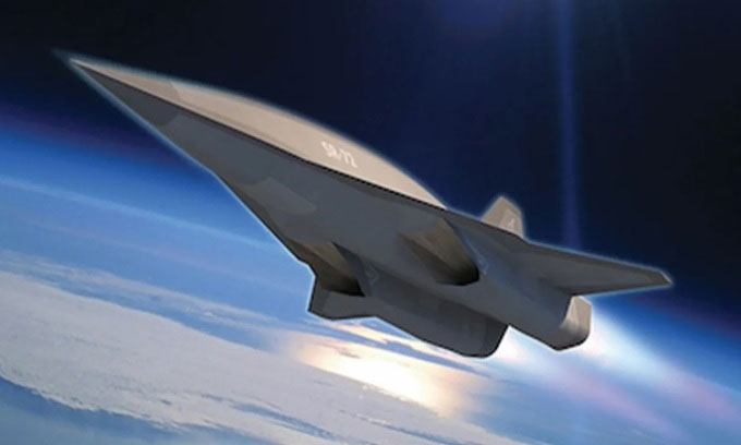 Máy bay siêu thanh "Blackbird son" tốc độ 6.437km/h