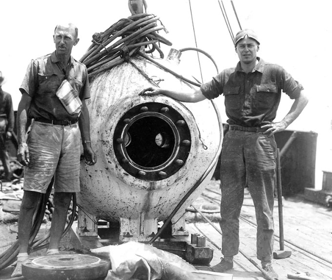 Sự ra đời của tàu lặn biển sâu đầu tiên trên thế giới