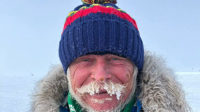 Đây là người già nhất chinh phục Nam Cực