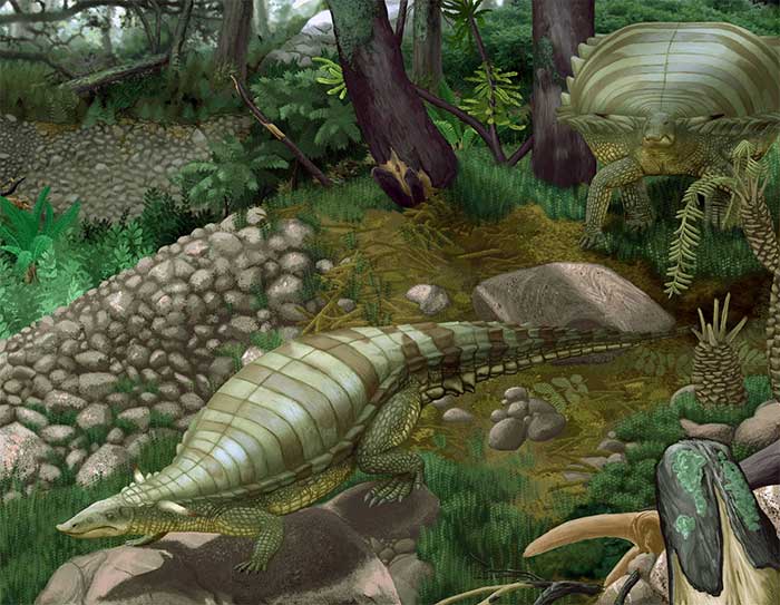 Quái thú 218 triệu năm tuổi đầu đại bàng mình cá sấu xuất hiện ở Mỹ