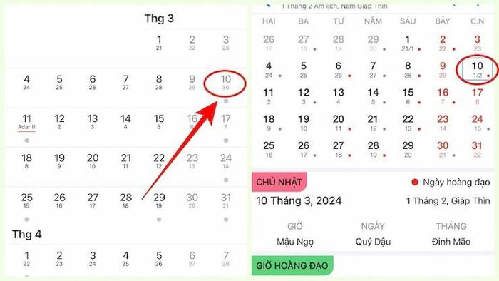 Sự thật về việc dùng lịch Do Thái để xem lịch Việt trên iPhone