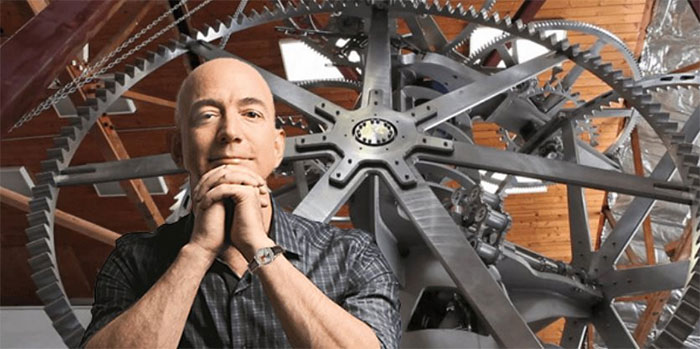 Tỷ phú Jeff Bezos chi hơn 1.000 tỷ đồng chế tạo cỗ máy hoạt động 10.000 năm trong khe núi
