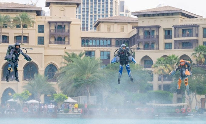 Cuộc đua jetpack đầu tiên trên thế giới