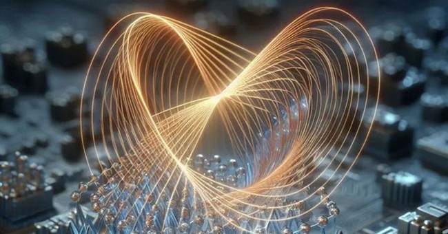 Các nhà khoa học phát hiện tinh thể xoắn sử dụng “giả trọng lực” để bẻ cong ánh sáng giống như lỗ đen