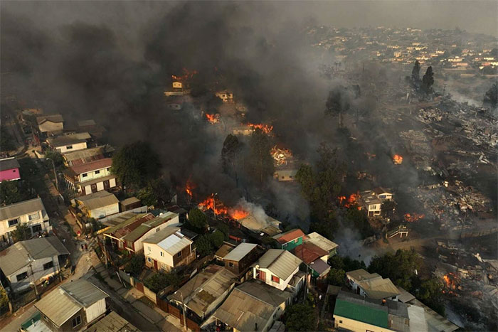 Điều gì gây ra thảm họa cháy rừng ở Chile khiến hàng trăm người mất tích?