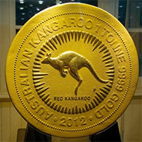 Kangaroo Australia - Đồng xu vàng lớn nhất thế giới