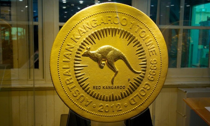 Kangaroo Úc – Đồng tiền vàng lớn nhất thế giới