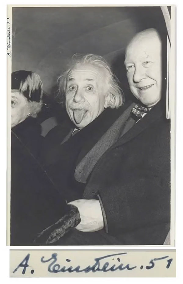 Câu chuyện đằng sau bức ảnh lập dị Einstein thè lưỡi