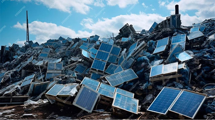 Chất thải nguy hại từ hàng triệu tấm pin mặt trời cũ ở mức đáng báo động
