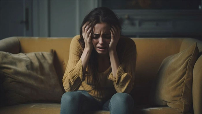 Bạn có thể có những cơn khóc không kiểm soát được khi bị suy nhược thần kinh.
