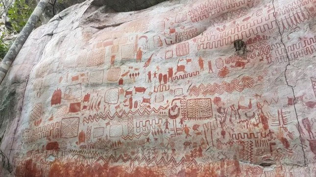 Phát hiện nghệ thuật trên đá tuyệt đẹp, tiết lộ con người định cư ở Colombia 13.000 năm trước