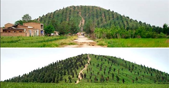 Bí ẩn về những kim tự tháp cổ xưa ở Trung Quốc: "Ngôi mộ" có hình dáng đặc biệt hay bị che giấu?