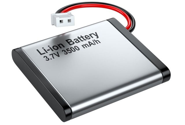 Pin lithium ion có thể sạc lại.
