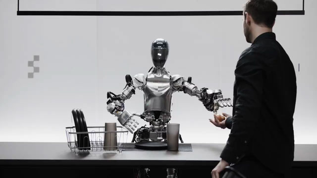 Figure đã tạo ra một con robot hình người để thực hiện các công việc nguy hiểm.