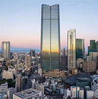 Thiết kế tòa nhà chống động đất cao nhất Nhật Bản