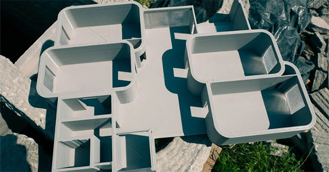 Giải pháp in 3D xây trường học nhanh thần tốc trong khu chiến sự