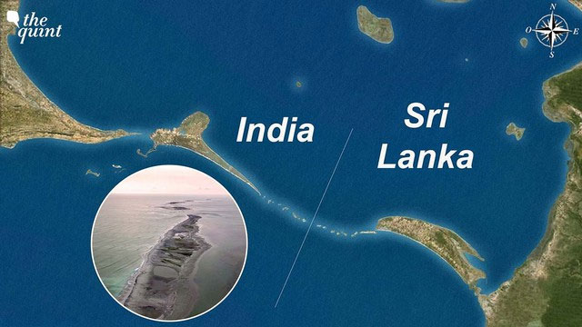 Cây cầu kéo dài 18 dặm (29km) từ đất liền Ấn Độ đến Sri Lanka ngày nay.