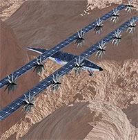Thiết kế đặc biệt của máy bay với mục tiêu tìm kiếm sự sống trên sao Hỏa