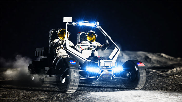 NASA chọn 3 công ty thiết kế xe tự hành Mặt trăng cho phi hành gia Artemis
