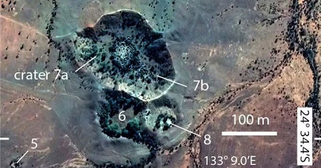 Lõi của một hành tinh đã tan vỡ rơi xuống nước Úc?