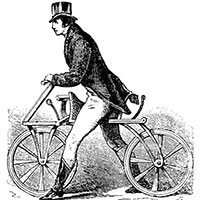 Đây chính là phát minh tiền thân của xe đạp
