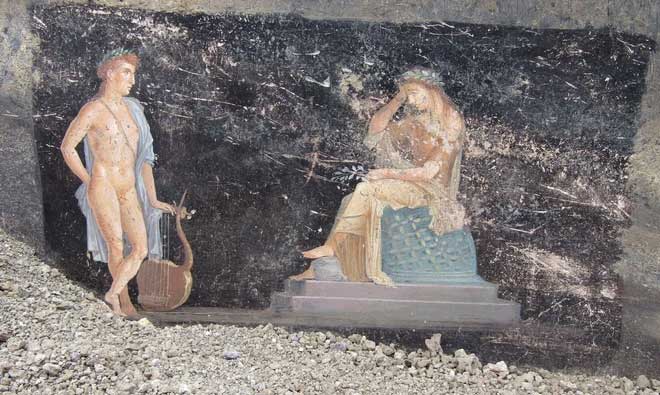 Phát hiện những bích họa về các nhân vật thần thoại thành Troy ở Pompeii