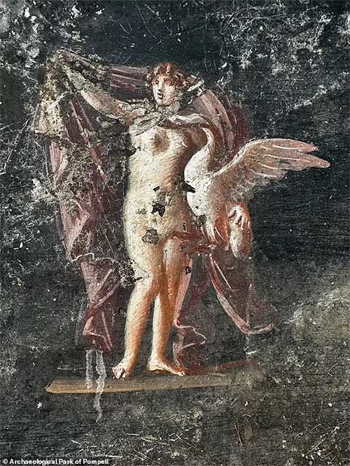 Phát hiện những bích họa về các nhân vật thần thoại thành Troy ở Pompeii
