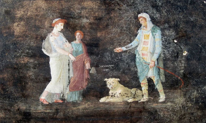 Phát hiện những bích họa về các nhân vật thần thoại thành Troy ở Pompeii