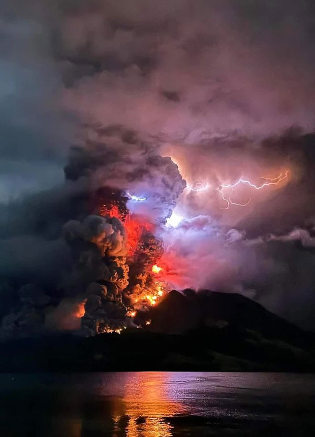 Núi lửa phun trào ở Indonesia đưa ra phát hiện mới về khí hậu