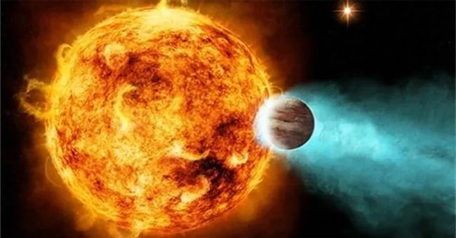 Chúng ta sắp được chiêm ngưỡng Mặt trăng đi xuyên qua sao khổng lồ đỏ