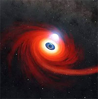 Lần đầu tiên các nhà thiên văn học đo được tốc độ quay của lỗ đen
