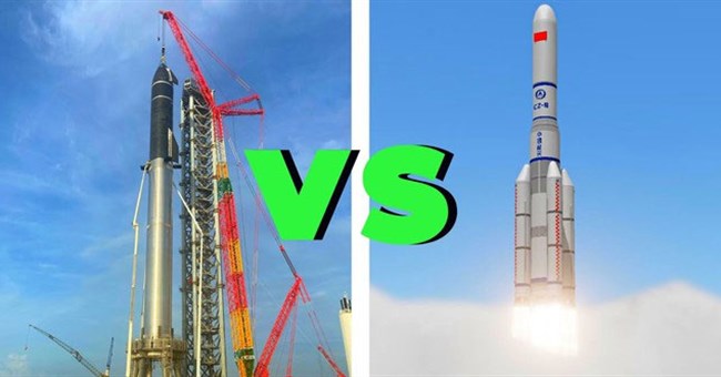 Cuộc thi tên lửa hạng nặng Trung Quốc-Mỹ: Hành trình vũ trụ của Long March 9 và SLS!
