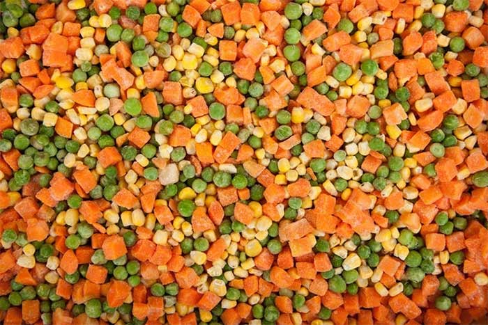 Rau quả đông lạnh có bị mất chất dinh dưỡng?