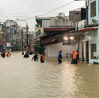 Chùm ảnh mưa ngập "lịch sử" ở Hà Giang: Lũ trên sông Lô cao nhất trong gần 40 năm, 3 người tử vong