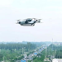 Ô tô bay thực hiện chuyến bay đầu tiên tại Bắc Kinh, Trung Quốc