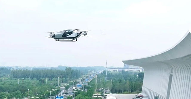 Ô tô bay thực hiện chuyến bay đầu tiên tại Bắc Kinh, Trung Quốc