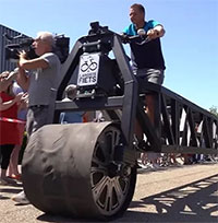 Chiêm ngưỡng chiếc xe đạp dài nhất thế giới lập kỷ lục Guinness
