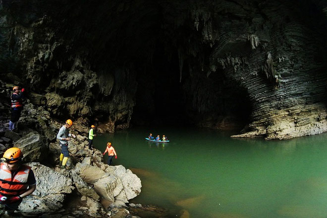 Có một chuỗi hang động kỳ vĩ, hoang sơ ở Quảng Bình: Tên đặc biệt, từng xuất hiện trong phim Hollywood