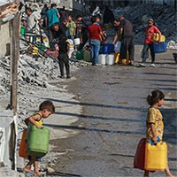 "Quả bom hẹn giờ" trong nước thải ở Dải Gaza