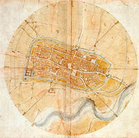 "Bản đồ vệ tinh" của Leonardo da Vinci hơn 500 năm trước