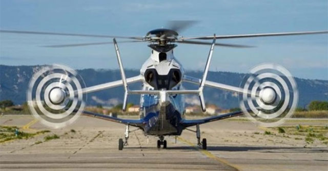 Máy bay lai trực thăng tốc độ lên tới 418km/h