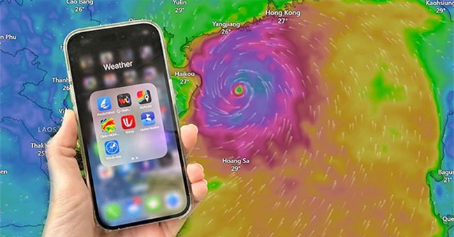 Cách xem đường đi của bão Ragasa cập nhật từng phút