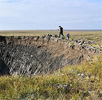 Giải mã bí ẩn "hố tử thần" khổng lồ ở Siberia